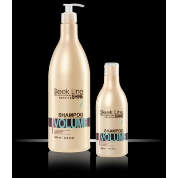 .STAPIZ SZAMPON SLEEK LINE VOLUME Z JEDWABIEM 0,3L 